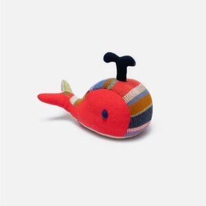 The Elder Statesman Multicolor Whale Plush Small Whale